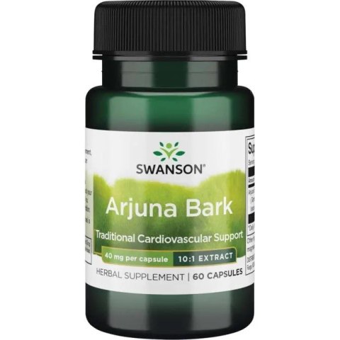 SWANSON Arjuna Bark 10:1 Extract 40mg, 60kaps.