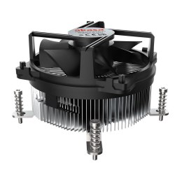 Akasa Intel LGA1700 Procesor Chłodnica hybrydowa 9 cm Aluminium, Czarny 1 szt.