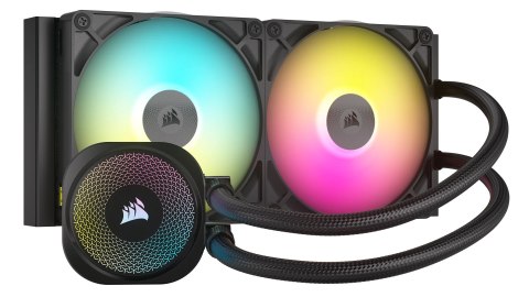 Corsair iCUE LINK TITAN RX RGB Procesor Chłodnica cieczy all-in-one 14 cm Czarny 1 szt.