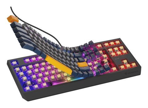 GENESIS Thor 230 TKL klawiatura Gaming USB QWERTY Angielski Niebieski