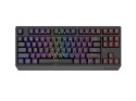GENESIS Thor 230 TKL klawiatura Gaming USB + RF Wireless + Bluetooth QWERTY Czarny