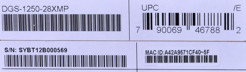 Przełącznik D-Link DGS-1250-28XMP E DGS125028XMP - Przełącznik - Światłowód