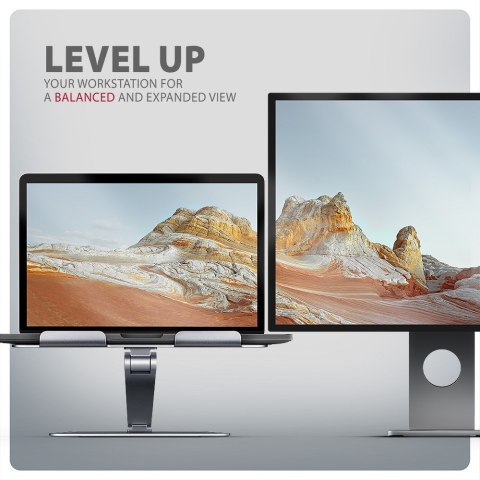 Stojak na laptopa 10-16" ALUMINUM HQ AXAGON