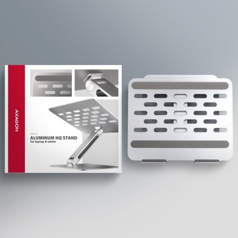 Stojak na laptopa 10-16" ALUMINUM HQ AXAGON