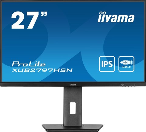 Monitor IIYAMA 68,5 cm (27") XUB2797HSN-B2 16:9 HDMI+DP+USB-C