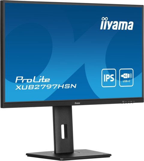 Monitor IIYAMA 68,5 cm (27") XUB2797HSN-B2 16:9 HDMI+DP+USB-C