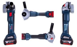 SZLIFIERKA KĄTOWA FI 125 18V-LI 2X5.0AH GWS BOSCH