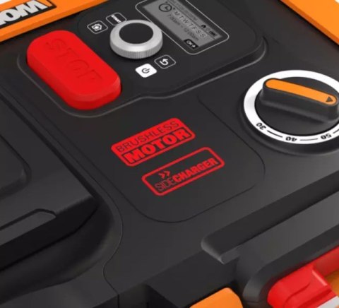 WORX WR167E kosiarka Kosiarka robot Bateria Czarny, Pomarańczowy