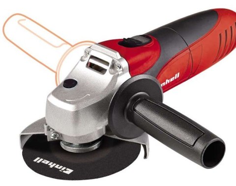 Einhell TC-AG 125 szlifierka kątowa 12,5 cm 11000 RPM 850 W 2,1 kg