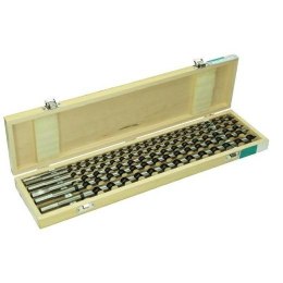 Zestaw świdrów do drewna w kasecie 6 szt. (6/8/10/12/14/16x4)
