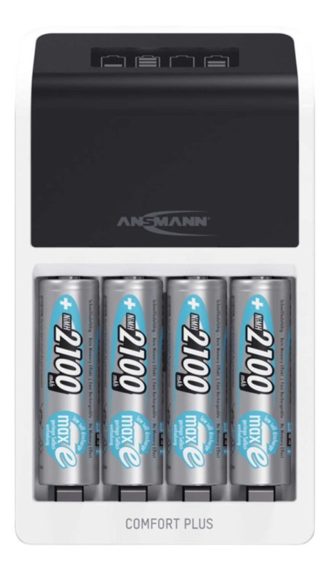Ansmann Comfort Plus ładowarka z 4xAA2100 Akku 1001-0094-01