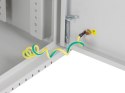 Szafa instalacyjna Lanberg rack wisząca 19" 4U+3U 540x200 niskoprofilowa szara (złożona)