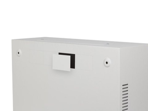 Szafa instalacyjna Lanberg rack wisząca 19" 4U+3U 540x200 niskoprofilowa szara (złożona)