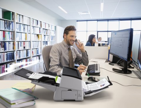 Skaner dokumentów Ricoh fi-7600 fi7600 Podwójny CCD Duplex