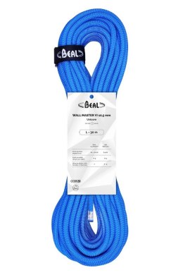 Lina beal wall master unicore 10,5mm 30m - blue BEAL