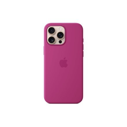 Etui Apple iPhone16 Pro Max Silicone Case with MagSafe - Fuchsia
