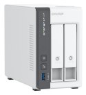 Qnap TS-216G, Tower, 2 x 2.5"/3.5" SATA, ARM 2.0GHz Quad core, 4GB, 1 x 2.5GbE + 1 x GbE, External adapter (PSU)