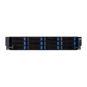 Platforma Asus Rack (2U) RS521A-E12-RS12U AMD Epyc 9005/9004 (12x NVMe/SATA HS, 2xM.2, 2x1Gbe, IPMI, 1+1 1600W)