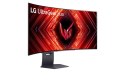LG 45GS95QX-B monitor komputerowy 114,3 cm (45") 3440 x 1440 px Wide Quad HD OLED Czarny