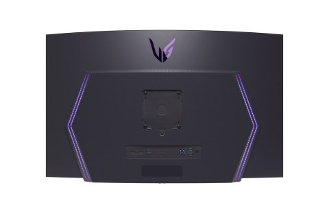 LG 45GS95QX-B monitor komputerowy 114,3 cm (45") 3440 x 1440 px Wide Quad HD OLED Czarny