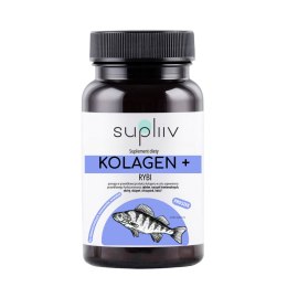 Kolagen rybi + witamina C - proszek 100g SUPLIIV