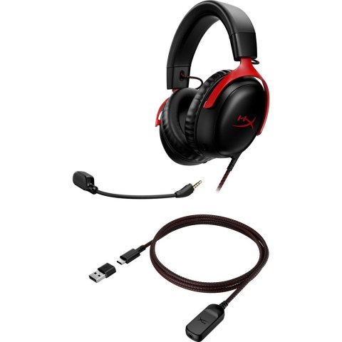 HyperX Cloud III BLK/RED GAMING HEADSET