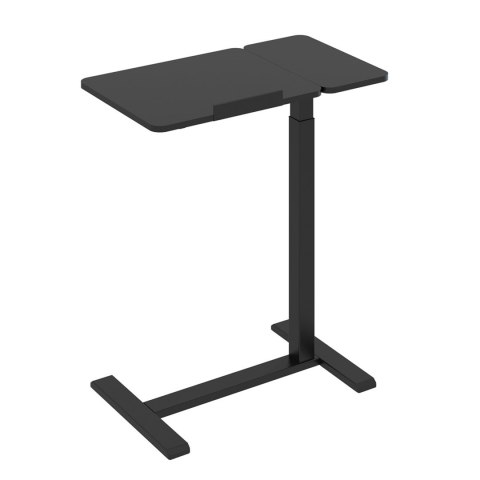 MACLEAN MOBILNE BIURKO/STAND NA LAPTOP, CZARNE, REGULACJA WYSOKOŚCI 76-109CM, MAX. 30KG MC-120 B