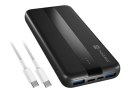NATEC POWERBANK TREVI SLIM Q V2 10000MAH PD USB-C 20W + USB-A 18W + KABEL USB-C