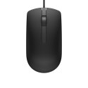 Dell mysz przewodowa MS116 czarna (570-AAIS)