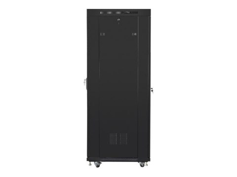 LANBERG SZAFA STOJĄCA RACK 19" 37U 600X800 DRZWI PERFOROWANE LCD CZARNA FF01-6837-23BL (FLAT PACK)