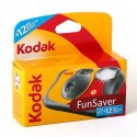 Kodak FUN SAVER Aparat fotograficzny jednorazowy z filmem kolorowym i FLASH z lampą błyskową, 400/27+12 klatek zdjęć
