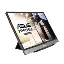 ASUS MB14AC monitor komputerowy 35,6 cm (14") 1920 x 1080 px Full HD Szary