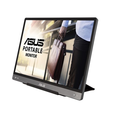 ASUS MB14AC monitor komputerowy 35,6 cm (14") 1920 x 1080 px Full HD Szary