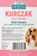 PETITTO - Udka z kurczaka -Przysmak dla psa - 500g