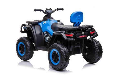 Quad XT-Speed dla dzieci Niebieski + Napęd 4x4 + EVA + Wolny Start + Radio MP3 + LED