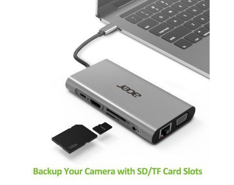 Acer 10-in-1 Type C dongle 3xUSB 3.0