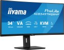 Monitor iiyama XCB3497WQSNP-B1 34" - Płaski ekran - 86,4 cm