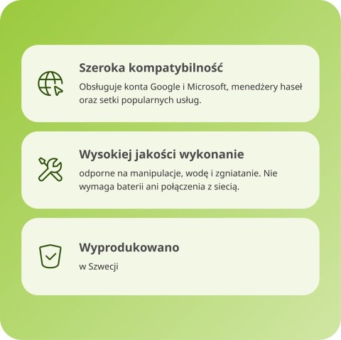 Klucz Sprzętowy Yubico Yubikey 5 NFC U2F FIDO