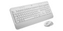 Logitech Signature MK650 Combo For Business klawiatura Dołączona myszka Biuro Bluetooth QWERTZ Niemiecki Biały