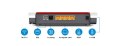 FRITZ!Box 7530 AX router bezprzewodowy Gigabit Ethernet Dual-band (2.4 GHz/5 GHz) Szary, Czerwony, Biały