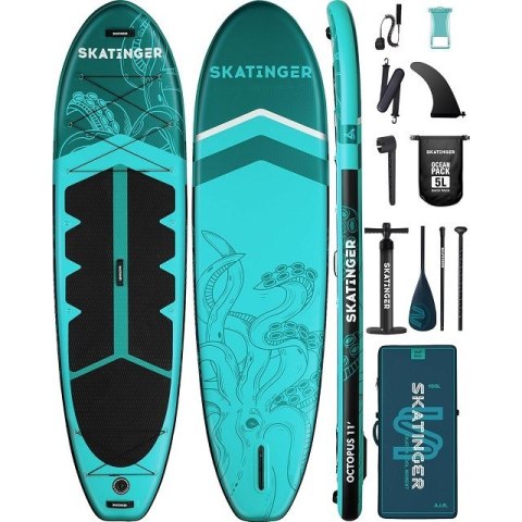 Deska SUP SKATINGER Octopus 335x86x15 cm Allround
