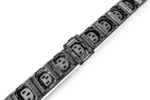 Digitus Basic IT PDU, 1-fazowy 16 A, 24 x C13, 3 x C19, kabel zasilający 3 m, wtyczka IEC 60309 16 A