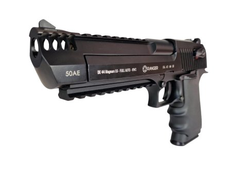 Pistolet wiatrówka RANGER DE 44 Magnum L6 FULL AUTO KWC kal. 4,5 BBs BLOW BACK 15 strz. METAL Slide CO2