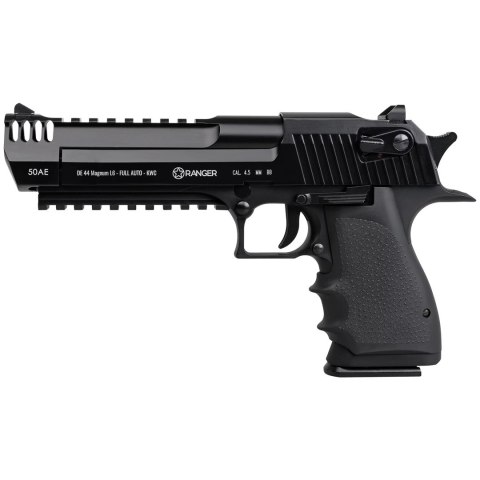 Pistolet wiatrówka RANGER DE 44 Magnum L6 FULL AUTO KWC kal. 4,5 BBs BLOW BACK 15 strz. METAL Slide CO2