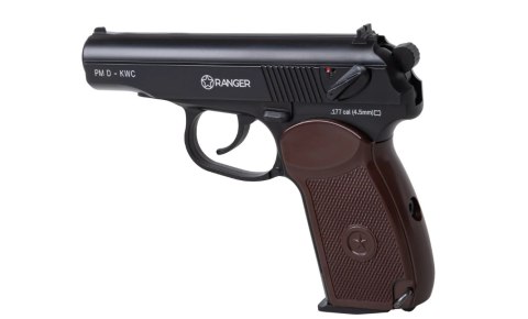 Wiatrówka pistolet RANGER PM Diabolo KWC kal. 4,5 2x6 strz. FULL METAL CO2 (AAKCPD441AZB)