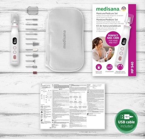 Urządzenie do manicure/pedicure Medisana MP 940