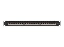 LANBERG PATCH PANEL 19" 24 PORT 1U KAT.7 FTP CZARNY PPS7-1024-B