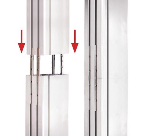 Uchwyt B-tech X - vertical 60 cm BT8380-060/B