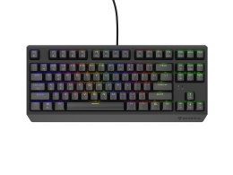 KLAWIATURA DLA GRACZY GENESIS THOR 230 TKL US RGB MECHANICZNA OUTEMU RED CZARNA HOT SWAP