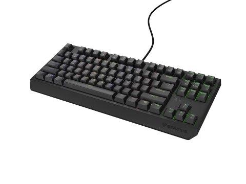 KLAWIATURA DLA GRACZY GENESIS THOR 230 TKL US RGB MECHANICZNA OUTEMU RED CZARNA HOT SWAP